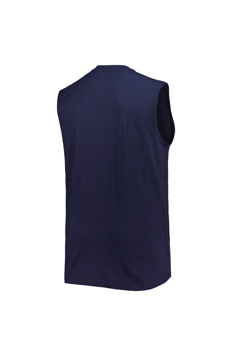 PROFILE Men's Navy Auburn Tigers Big & Tall Tank Top, Alternate, color, 