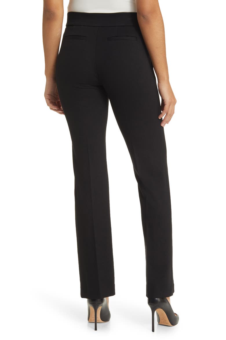pull on dress pants for women Bali Pull-on Ankle Length Dress Pant - Black