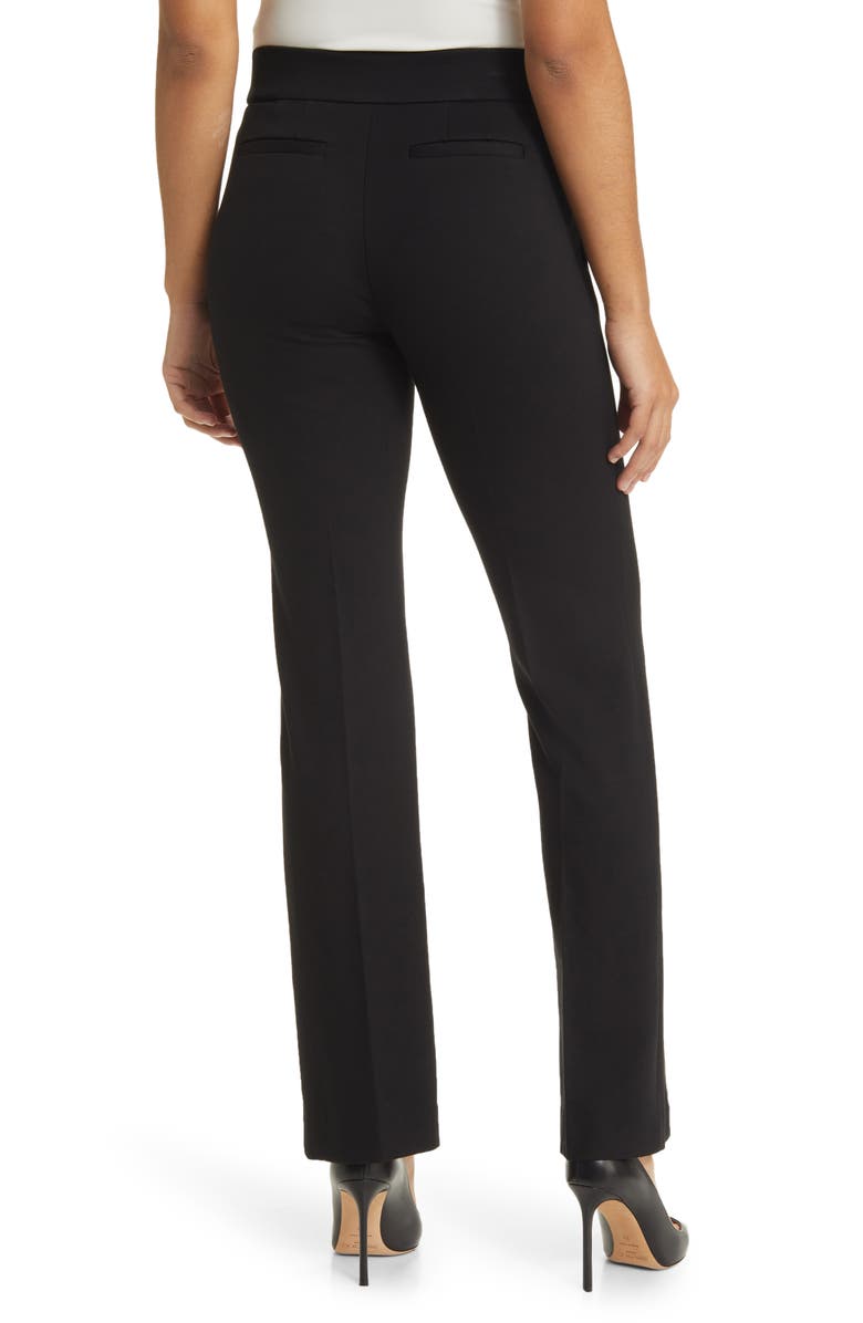 Anne Klein Pull-On Pants, Alternate, color, Anne Black