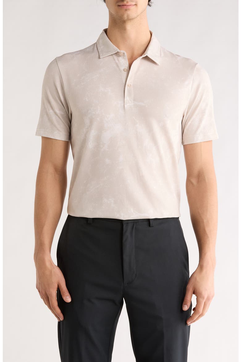 Featherweight Sun Polo, Main, color, MOONBEAM