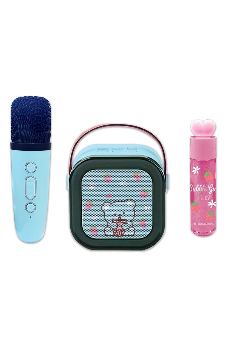 HOT FOCUS Karaoke Critter Mini Microphone & Speaker Set, Alternate, color, Multi