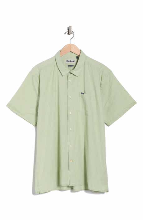 Barbour Pigment Dyed Cotton Button-Up Shirt