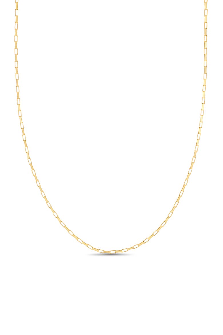 14K Gold Chain Necklace (Online Trunk Show), Main, color, 14K YELLOW GOLD