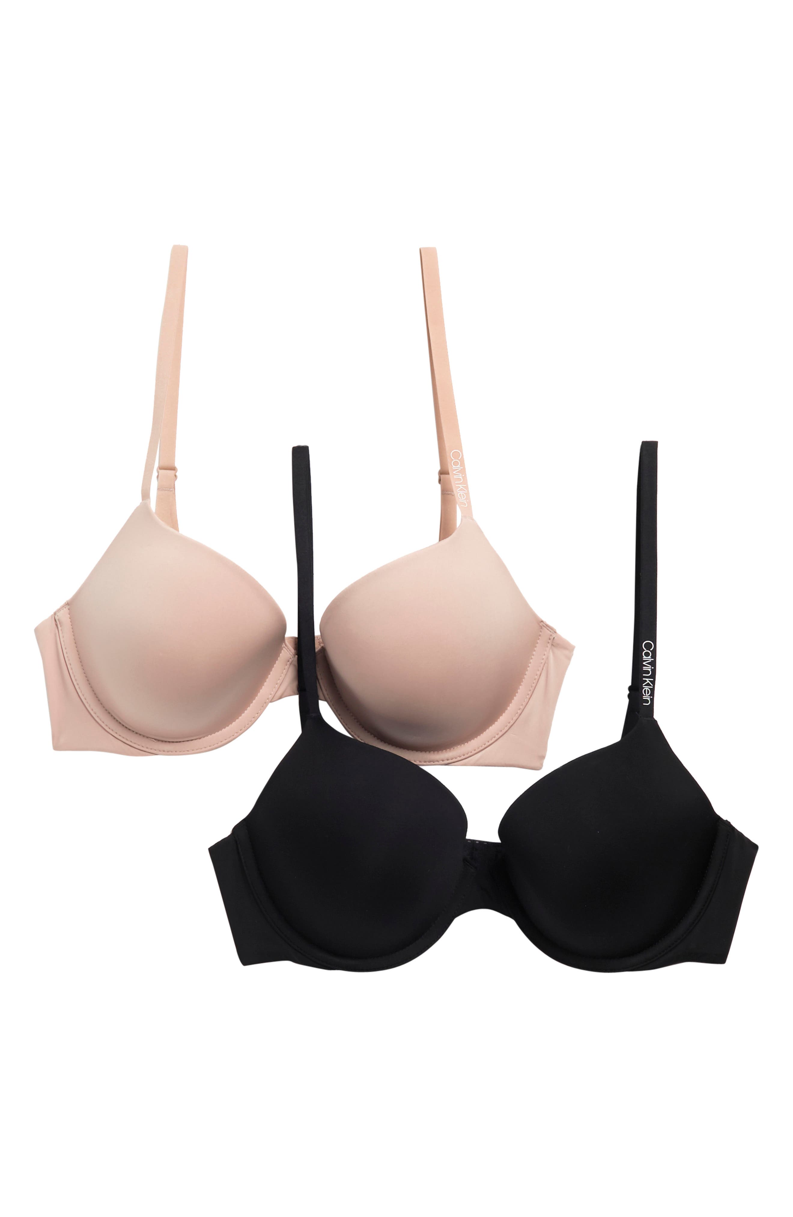 Pure Micro Lightly Lined Demi Bra - Pack of 2
