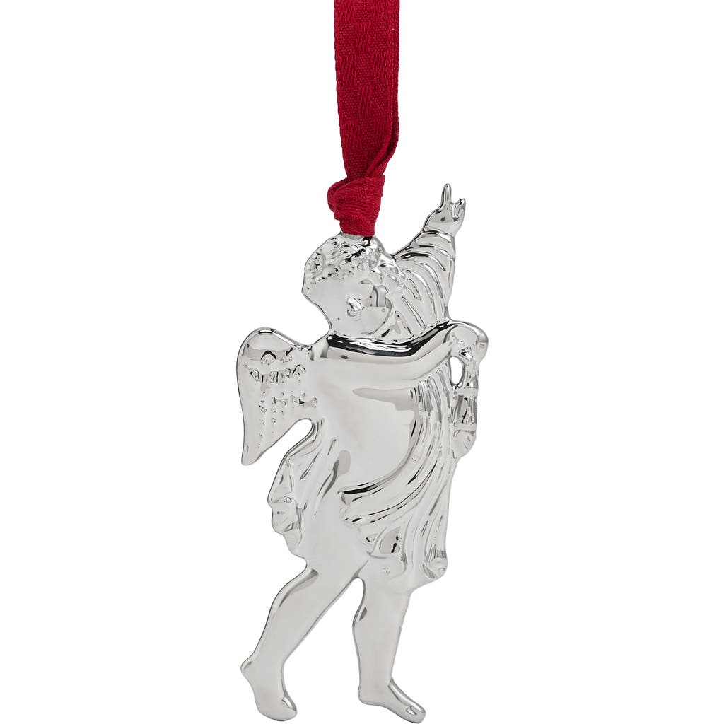 Wedgwood Festive Rafael Bone China Ornament In Metallic