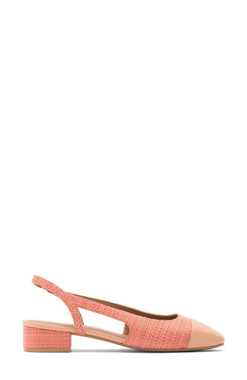 Nordstrom Rack Blaire Slingback Pump In Coral - Tan