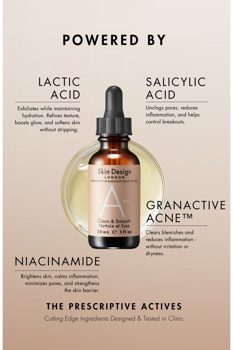 AHA Clean & Smooth Serum, Alternate, color, NO COLOR