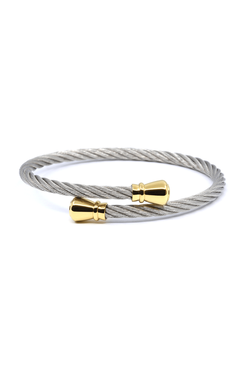 Celtic Bangle - Bourse, Main, color, Bicolor