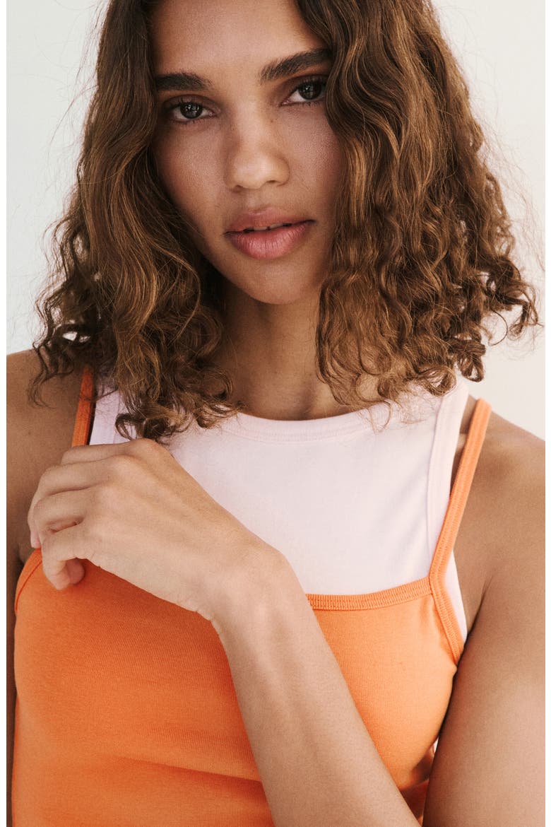 Layered Tank, Alternate, color, ORANGE
