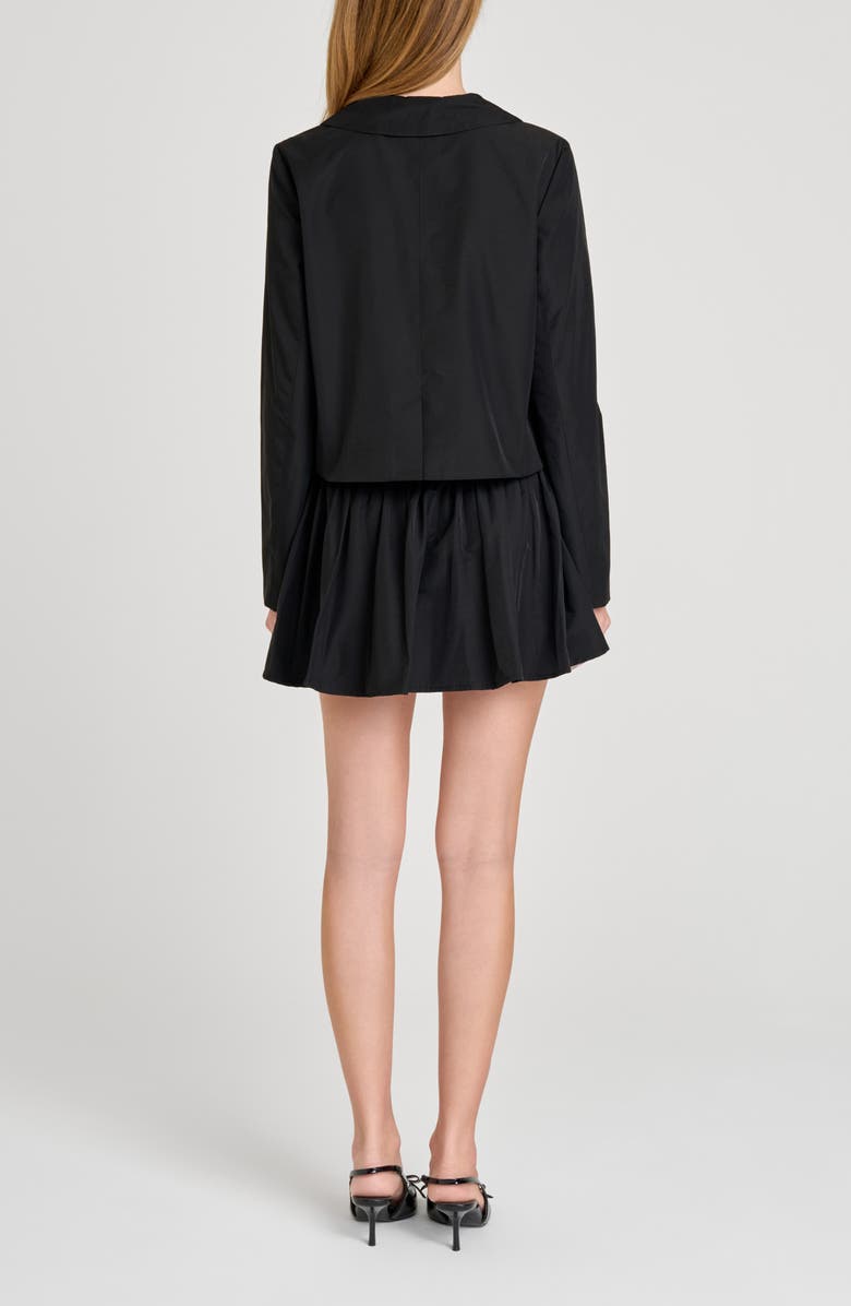 WAYF Mika Miniskirt, Alternate, color, Black