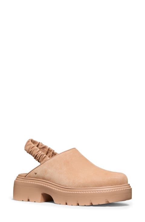 Cosma Slingback Leather Clog