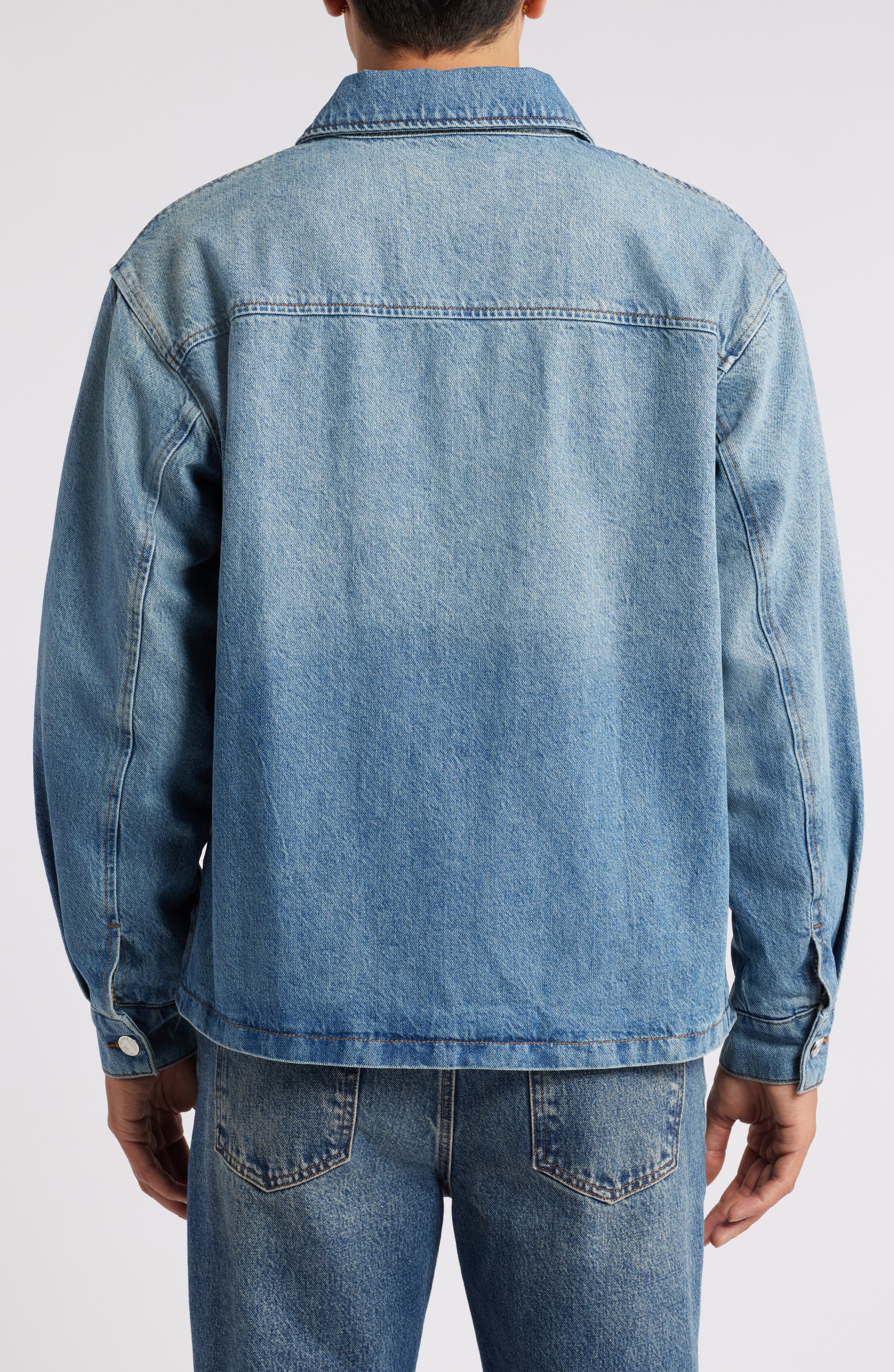 Denim Shirt Jacket - image 2
