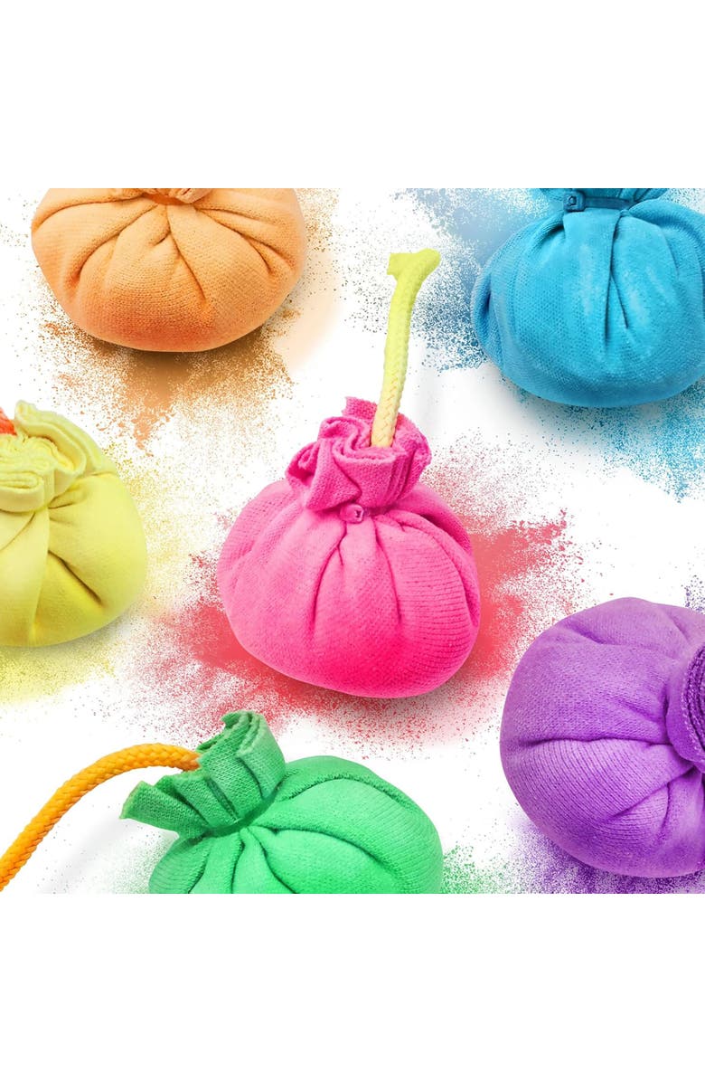 Lanard Chalkie Chalk Blast Balls 6 Pack, Alternate, color, Multicolored