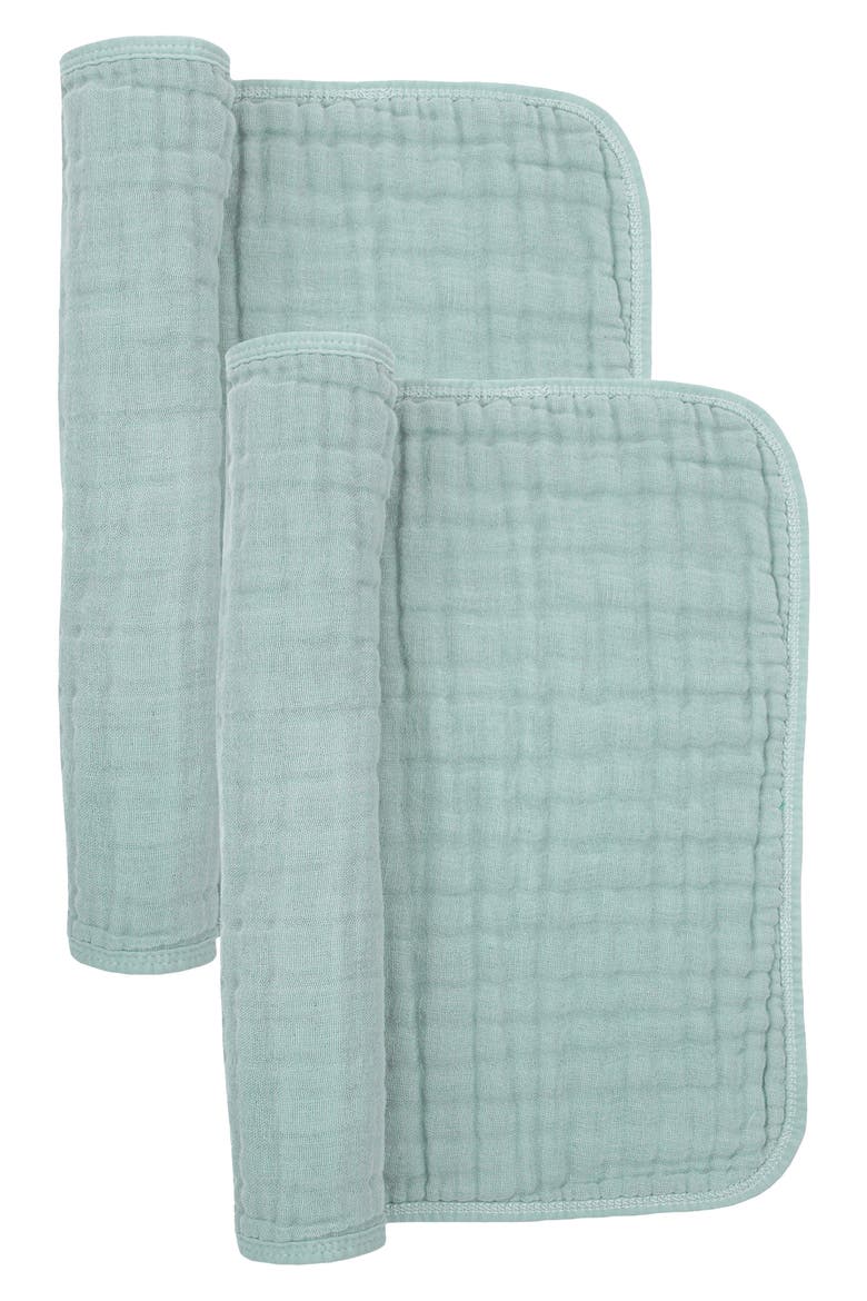 2-Pack Cloud Muslin Burp Cloths, Main, color, BALI