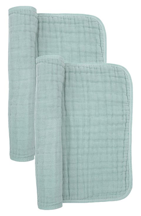 2-Pack Cloud Muslin Burp Cloths