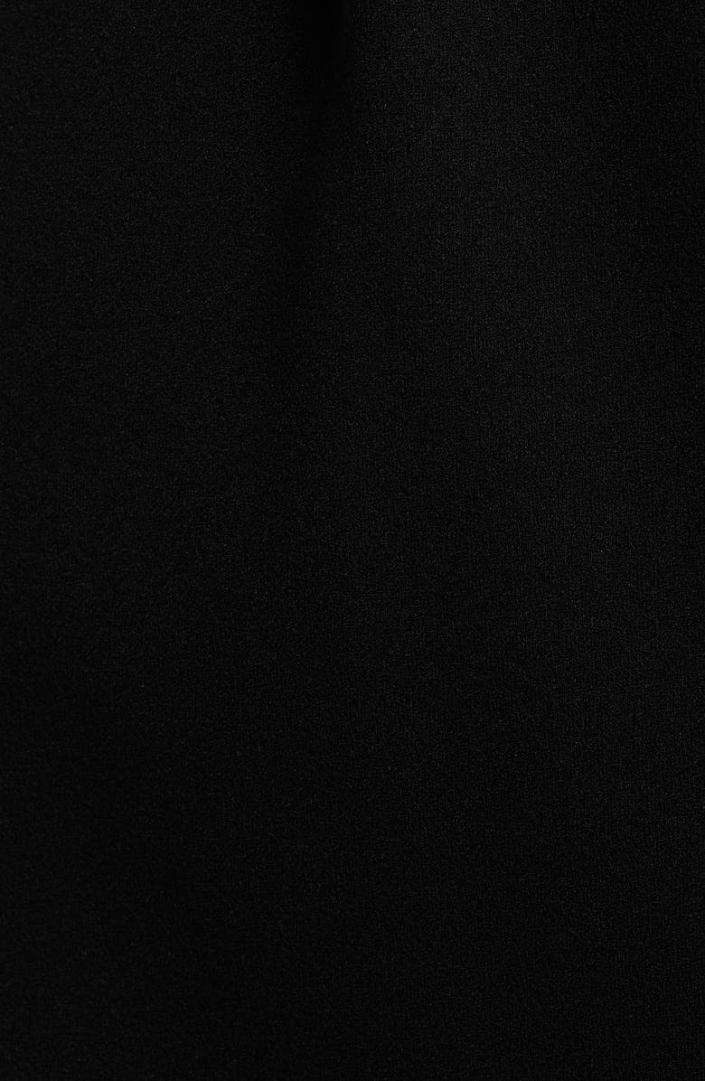 Anne Klein Twist Detail Crepe Sheath Dress, Alternate, color, Anne Black