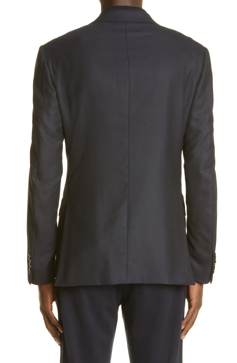 ZEGNA Regular Fit Stretch Wool & Silk Sport Coat, Alternate, color,