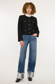 KanCan Vivianne Mid Rise Wide Leg Jeans