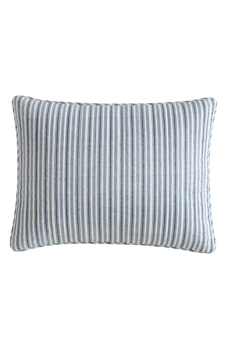 Nautica Coleridge Stripe Twin Quilt Set, Alternate, color, Dark Blue