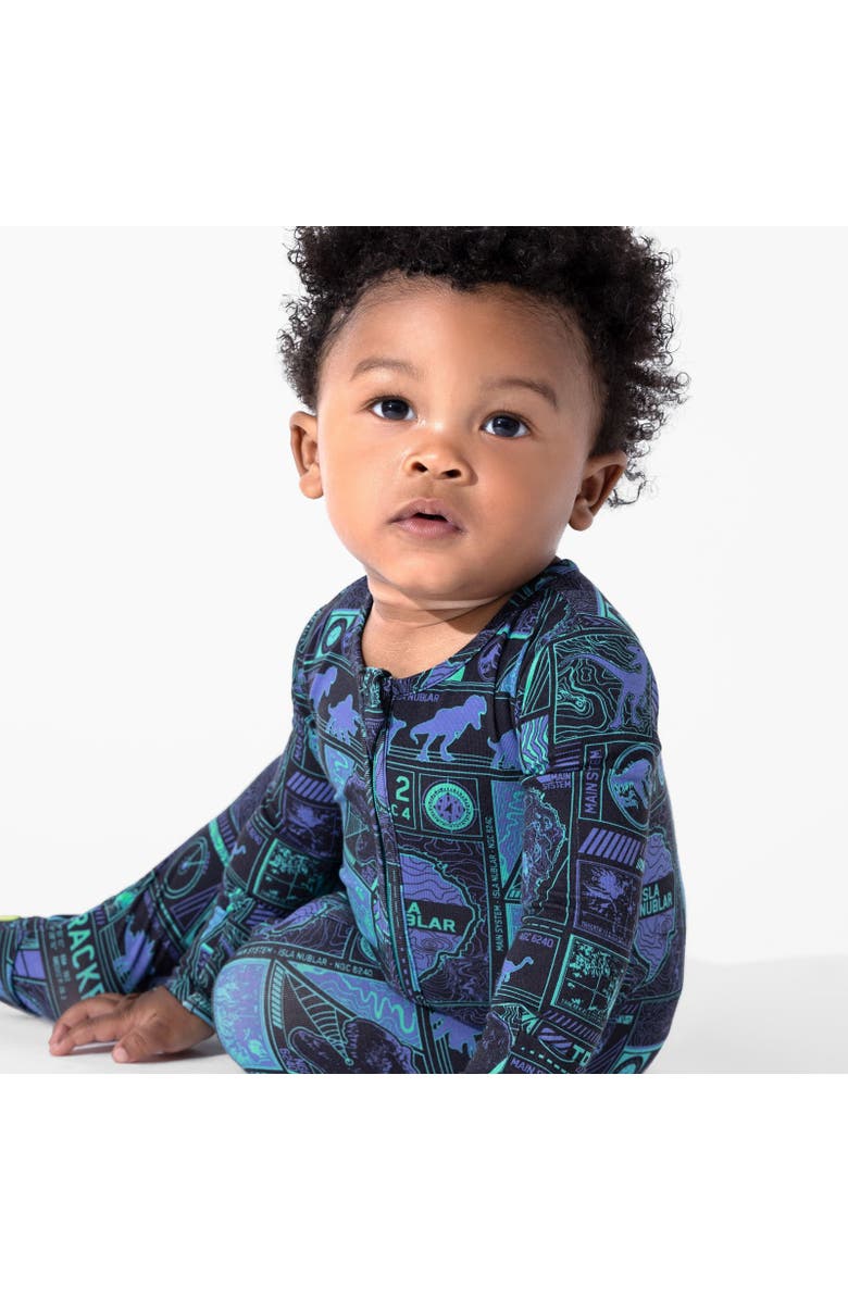 Bellabu Bear Baby Jurassic Park Tracker Convertible Footie, Alternate, color, Jurassic Park: Tracker