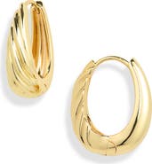ARGENTO VIVO Twisted Hinge Hoop Earrings
