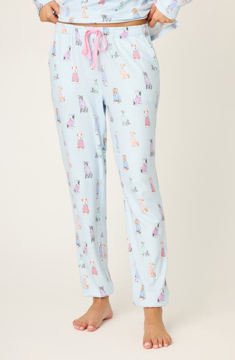 Doggone Cold Brushed Pointelle Pajamas