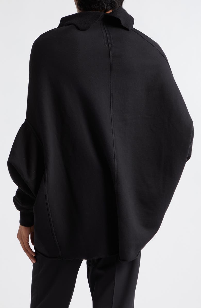 Rick Owens Shroud Sweatshirt, Alternate, color, 