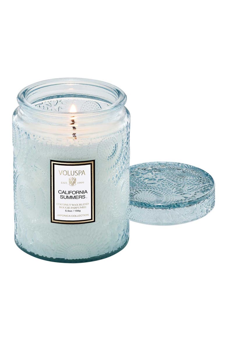 California Summers Small Jar Candle, Alternate, color, CALIFORNIA SUMMERS