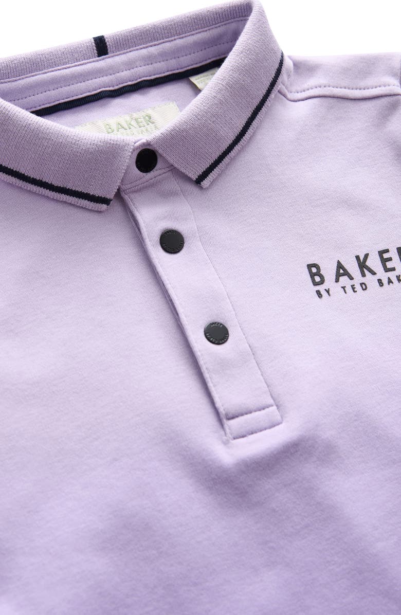 Baker by Ted Baker Kids' Ombré Cotton Polo, Alternate, color, 