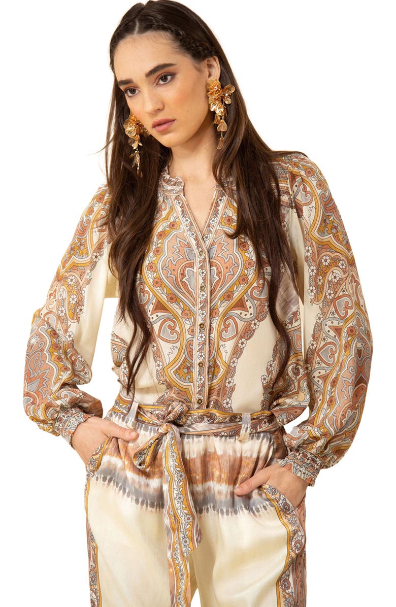 Hale Bob Quinn Washed Twill Pant, Alternate, color, 