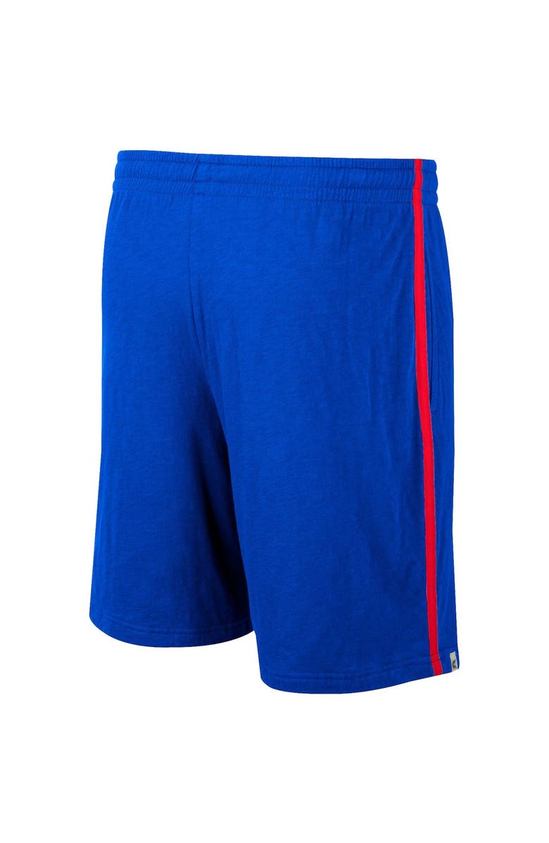 COLOSSEUM Men's Colosseum Royal Kansas Jayhawks Thunder Slub Shorts, Alternate, color, 