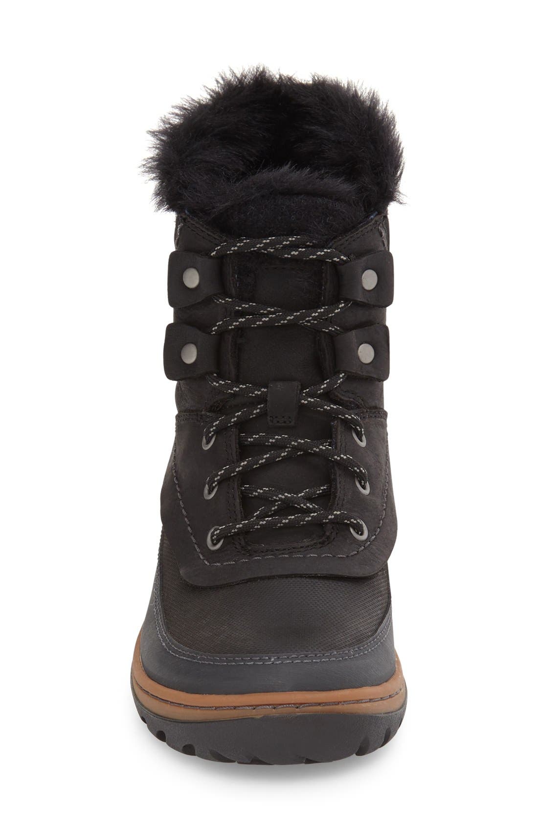 Merrell Sylvia Waterproof Faux Fur Lined Boot, Alternate, color, 
