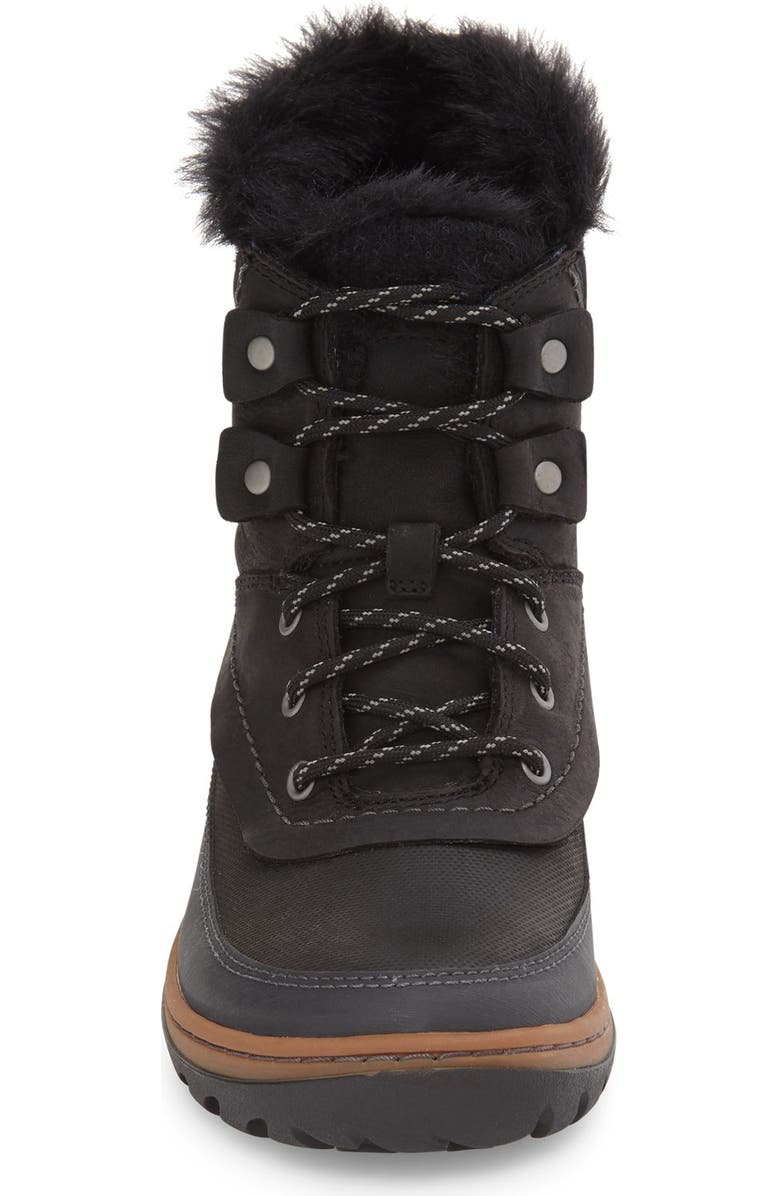 Merrell Sylvia Waterproof Faux Fur Lined Boot, Alternate, color,