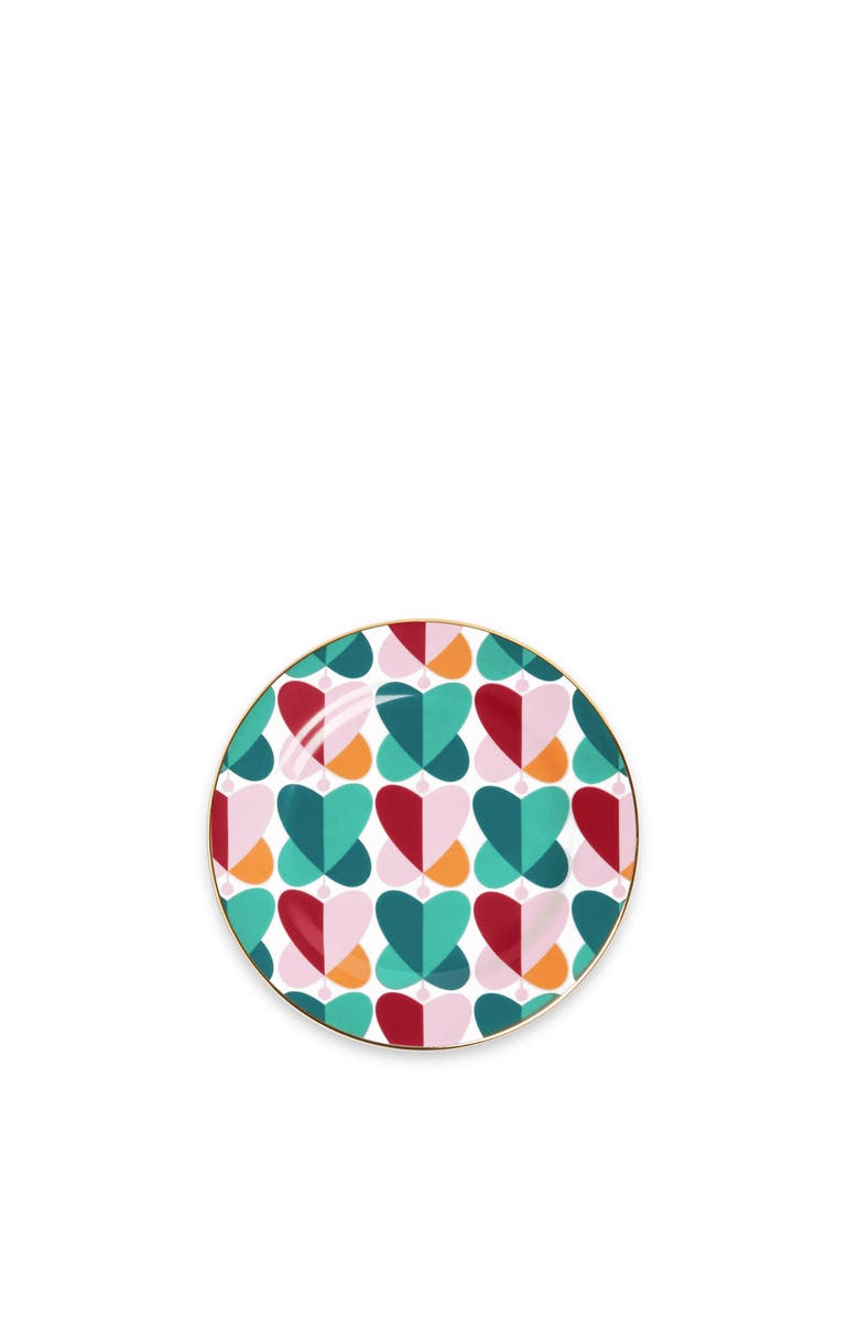 La DoubleJ Dessert Plates Set Of 6 Slinky Mix, Alternate, color, Slinky Mix