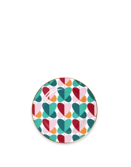 La Doublej Dessert Plates Set Of 6 Slinky Mix In Slinky Mix