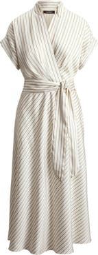 Lauren Ralph Lauren Stripe Twill Dress
