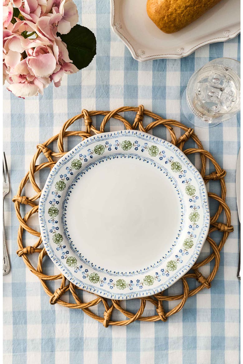 Villa Seville Dinner Plate, Alternate, color, CHAMBRAY