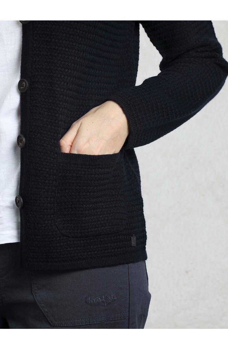 Weird Fish Hayley Knitted Cardigan, Alternate, color, Navy
