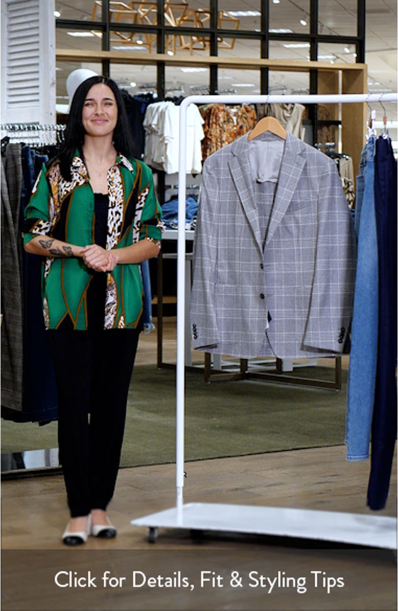 Plaid Wool Sport Coat, sales video thumbnail