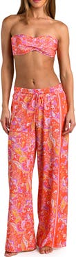 Sunshine 79 Paisley Daze Cover-Up Pants