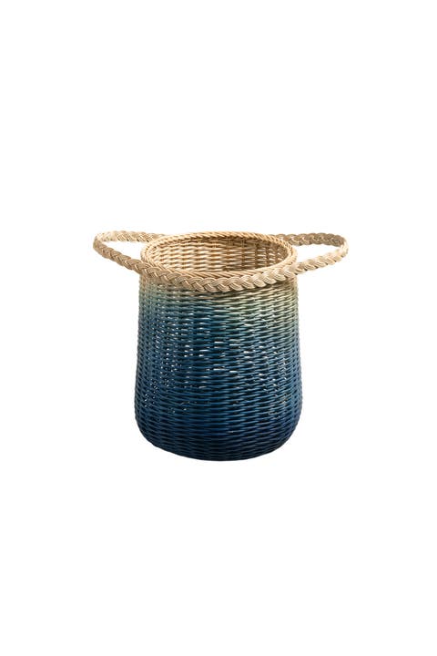 Java Rattan Basket 12 In