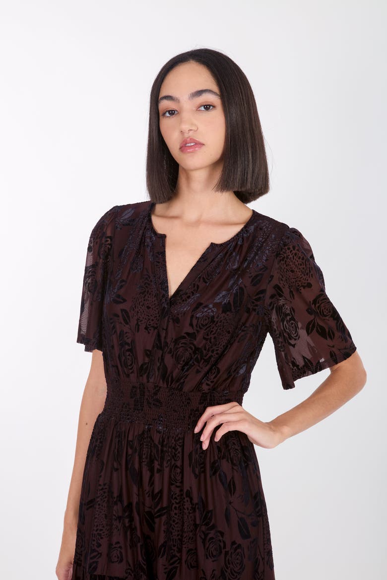 Reese Dress, Alternate, color, Brown Baroque