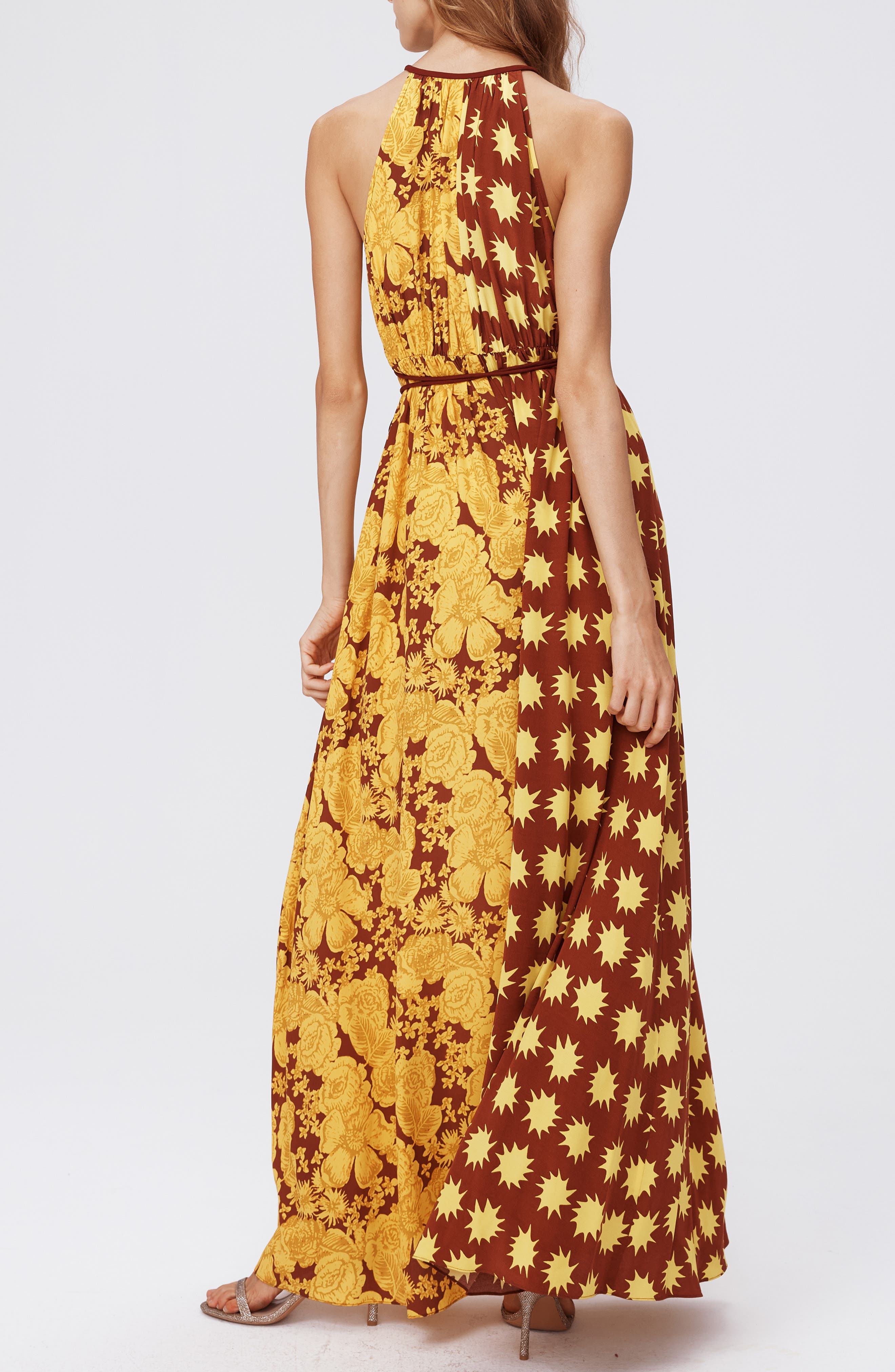 Darla Mixed Print Maxi Dress - image 2