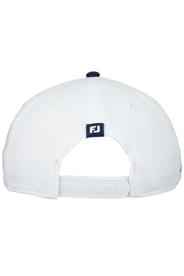 Men's FootJoy White THE PLAYERS Island Green Patch Rope Adjustable Hat, Alternate, color, White