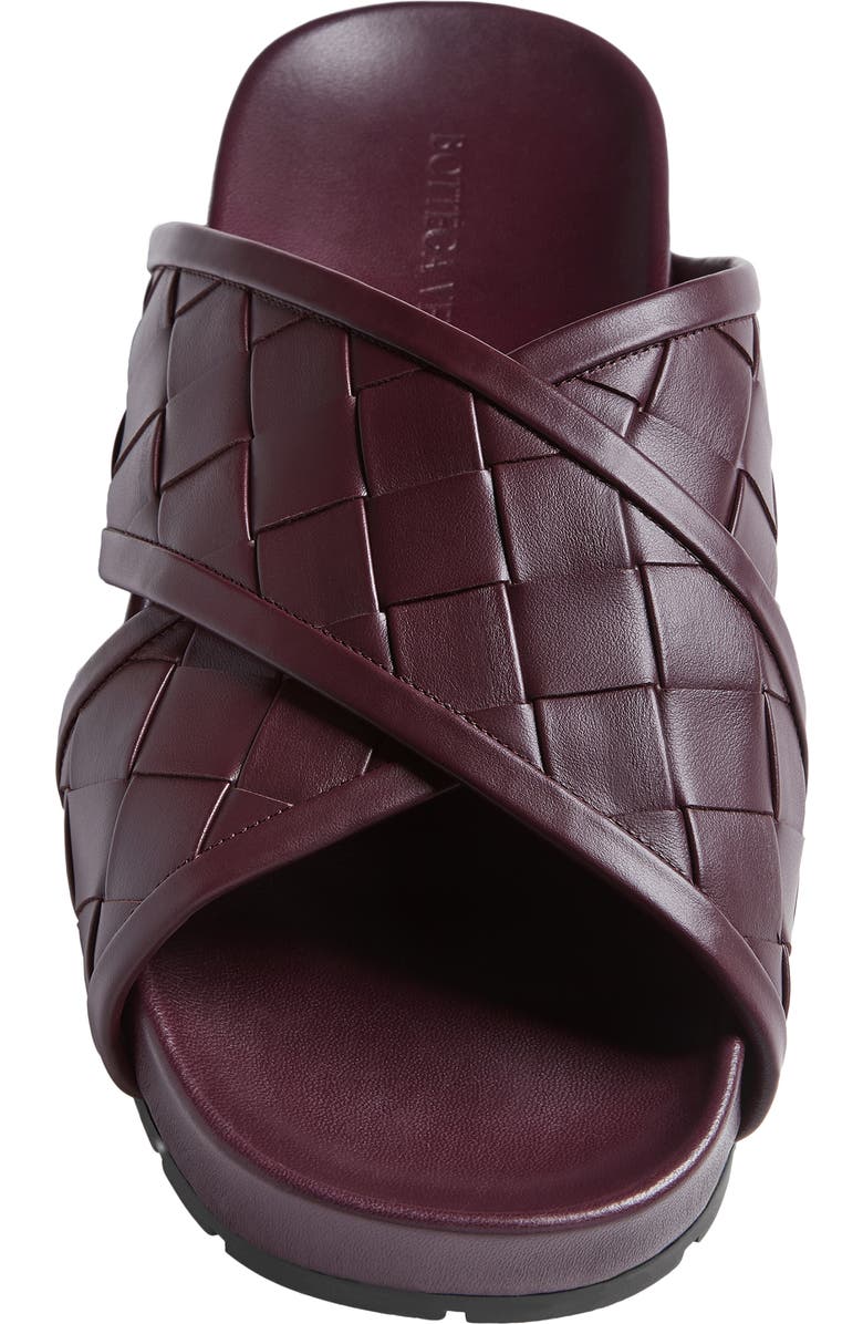 Bottega Veneta Tarik Mule, Alternate, color, 6176 Deep Mahogany
