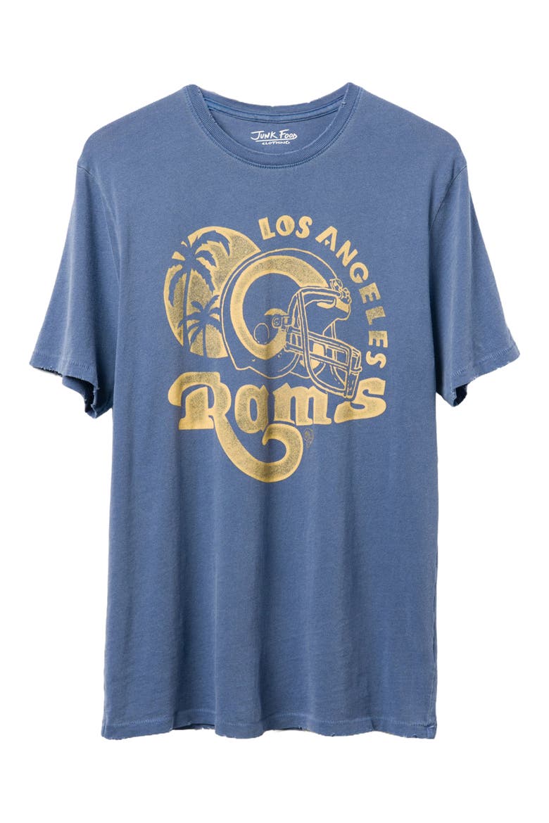 Los Angeles Rams Surf Cotton Graphic T-Shirt, Main, color, LIBERTY