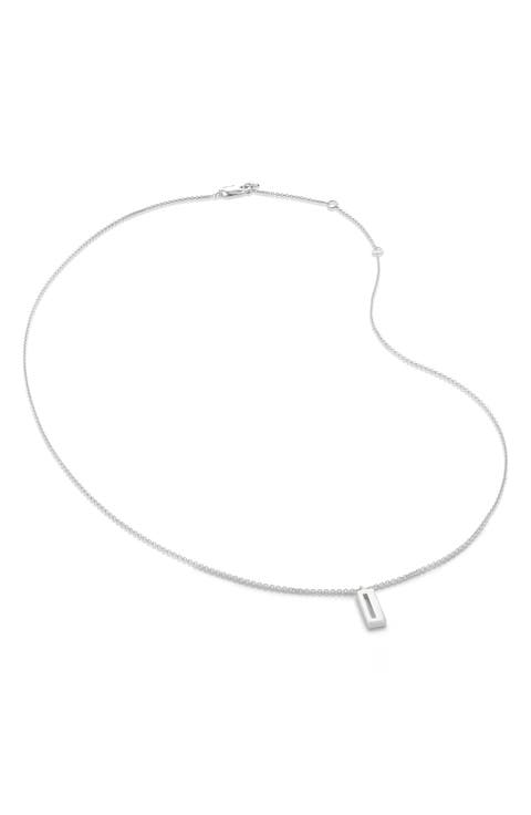 Initial Pendant Necklace