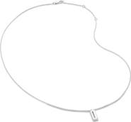 Monica Vinader Initial Pendant Necklace