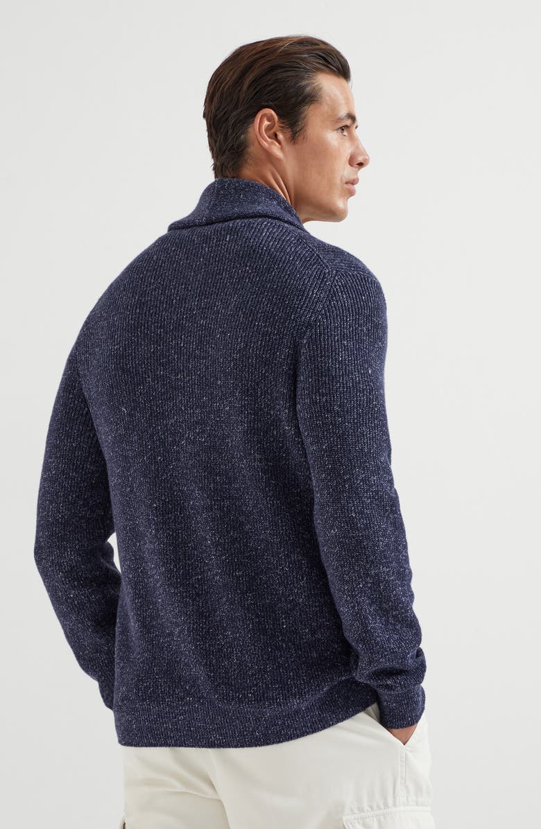 Brunello Cucinelli Chiné cardigan, Alternate, color, 