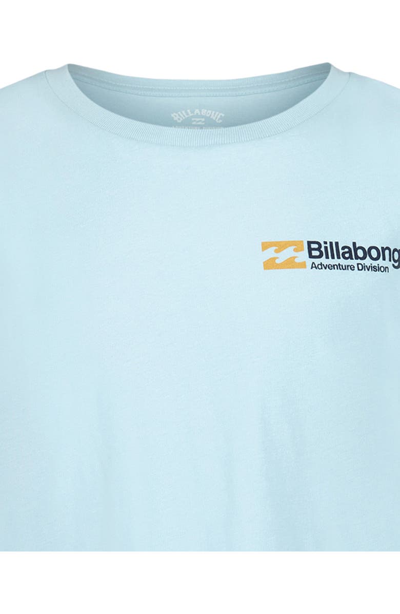 Billabong Kids' Boys Make Tracks Graphic T-Shirt, Alternate, color, Dusty Blue